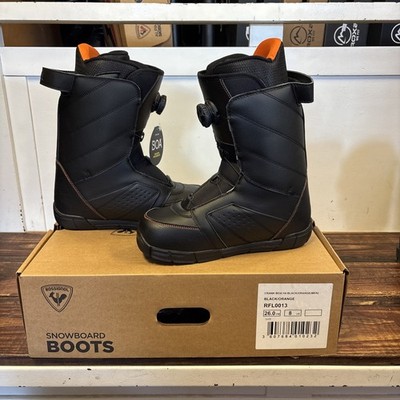 ROSSIGNOL CRANK BOA H4 SNOWBOARD BOOTS NEW IN BOX SIZE 8 MSRP $259