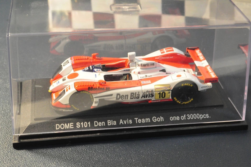 1/43 EBBRO DOME S101 DEN BIA AVIS TEAM GOH  LE MANS 2001 - Immagine 3 di 3