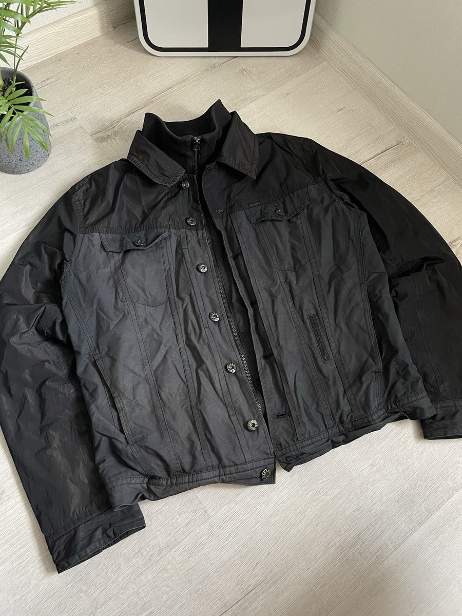 Vintage 00s Diesel Industry Men's Jacket Nylon Y2k Cyber