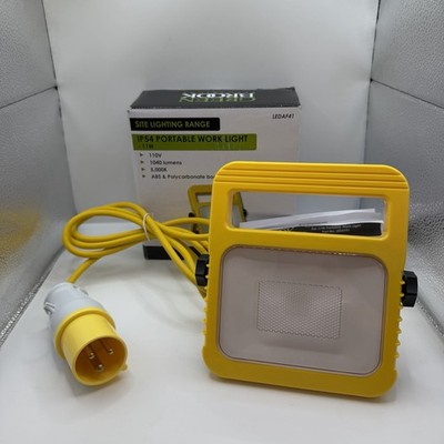GreenBrook 11W LED 110V tragbare Arbeitsleuchte - IP54 bewertet (LEDAF41)