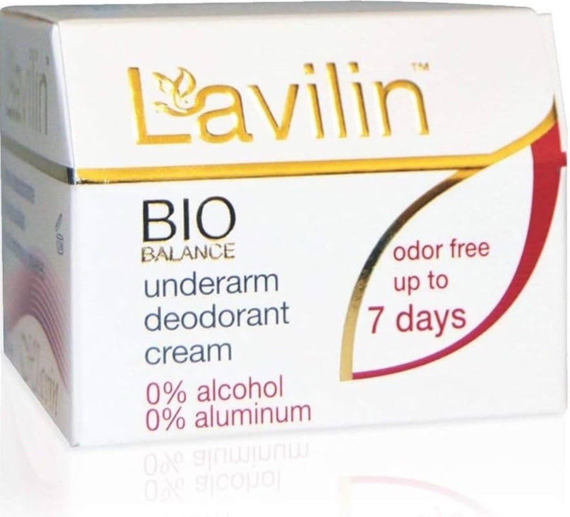 Lavilin Underarm Deodorant Cream 0.44oz Pack of 4 Long Lasting