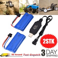 7.4V 1500mAh Akkupack Akku Li-Ion SM-Stecker RC Helikopter F645 F45 MJX Amewi