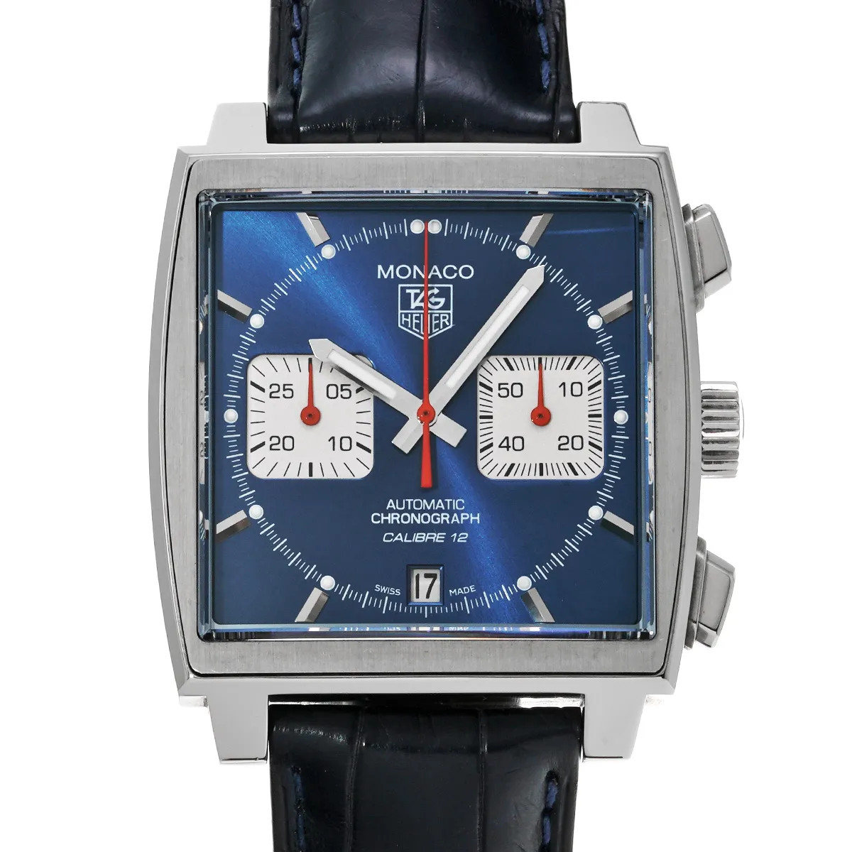 TAG Heuer Monaco CAW2111.FC6183 ( CAW2111) 39mm Blue / Silver #WW9172