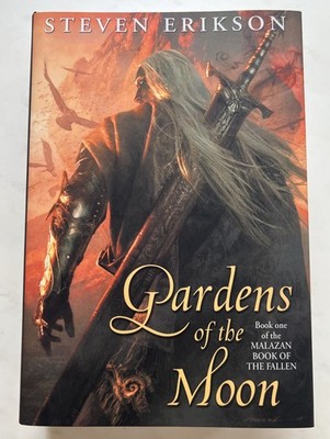 Gardens of the Moon 3rd ed (white pages) SIGNED | Subterranean Press | Malazan