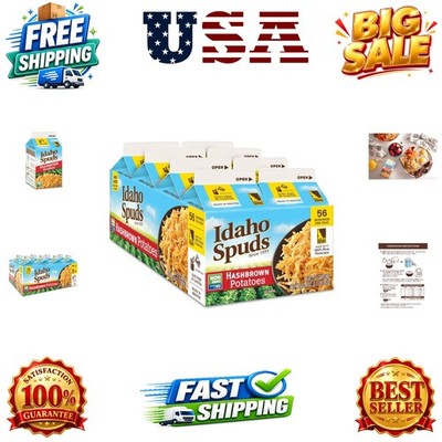Hashbrown Potatoes 4.2 oz | 8 Pack, Made from Real Potatoes | No Artificial C...