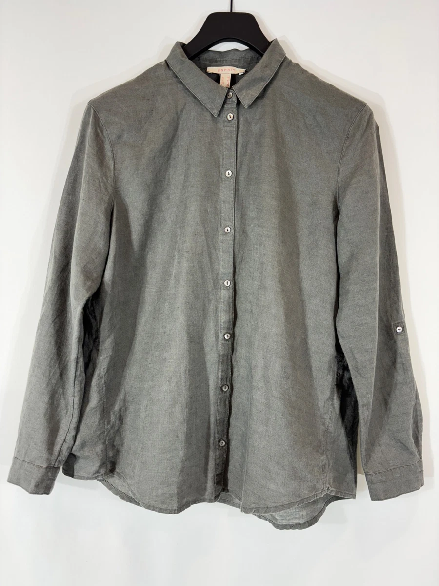 ESPRIT Camicia Da Donna, Design Moderno, Tessuto Leggero E Resistente, Capo Firmato