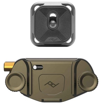 Peak Design Capture Clip V3   Kameraclip mit Standard Plate Kelp (grün)