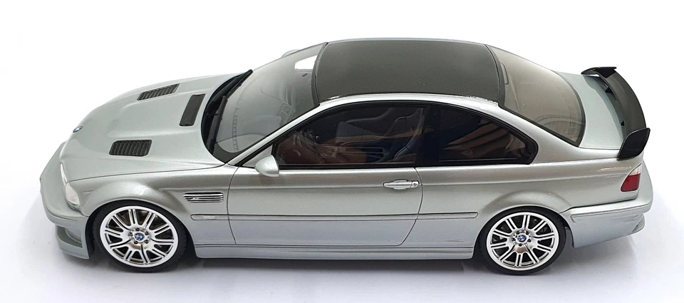 Otto Models 1/18 Scale Resin OT1128 - BMW M3 E46 GTR Street - Silver - Image 4 of 4