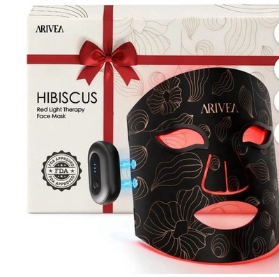 ARIVEA Hibiscus Red Light Therapy Mask; Multiple Wavelengths