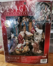 Janlynn Nativity Figures Christmas traditions Counted Cross Stitch Kit #3198-42