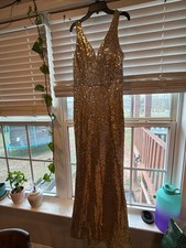 Gold Formal Dress