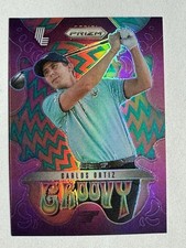2025 Panini Prizm LIV Golf Carlos Ortiz Groovy Teal 54/275  Torque #7 Refractor