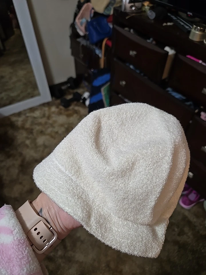 Sombrero de cubo informal Kangol azul Furgora blanco mezcla de angora para mujer mediano Foto 3 de 4