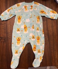Disney Baby Winnie the Pooh Fleece sleeper NWOT 6-9 months