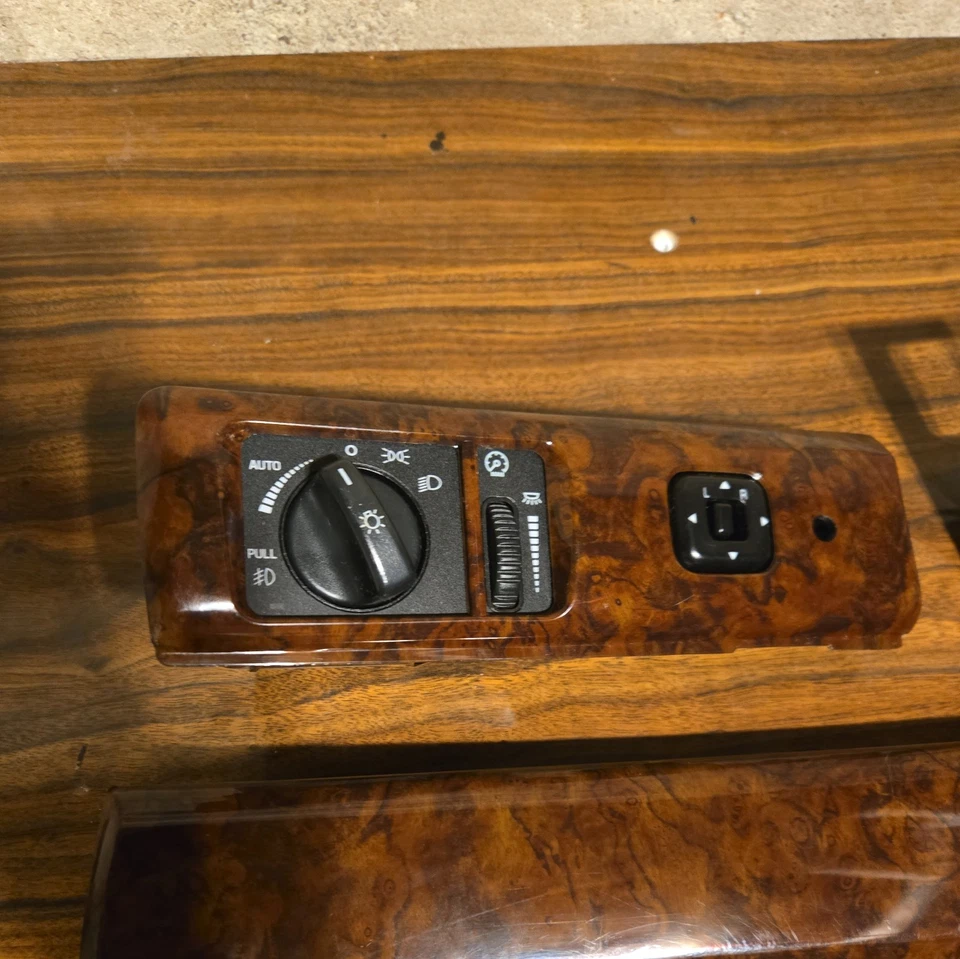 Lincoln LS 2002 juego completo de molduras de tablero *grano de madera* Foto 4 de 4