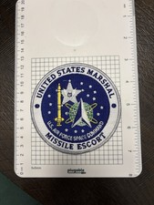 United States Marshal Missile Escort US Air Force Space Command Vintage Patch