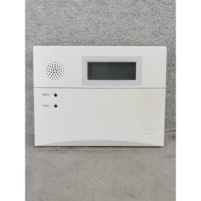 ADT 6150ADT Security Alarm System Keypad White Honeywell Ademco Vista Fixed LCD