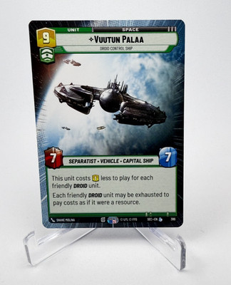 Vuutun Palaa (386) - Star Wars Unlimited SEC - [LEGENDARY][HYPERSPACE]