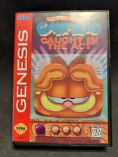 Garfield: Caught in the Act (Sega Genesis) [Cartridge and Box, No Manual]