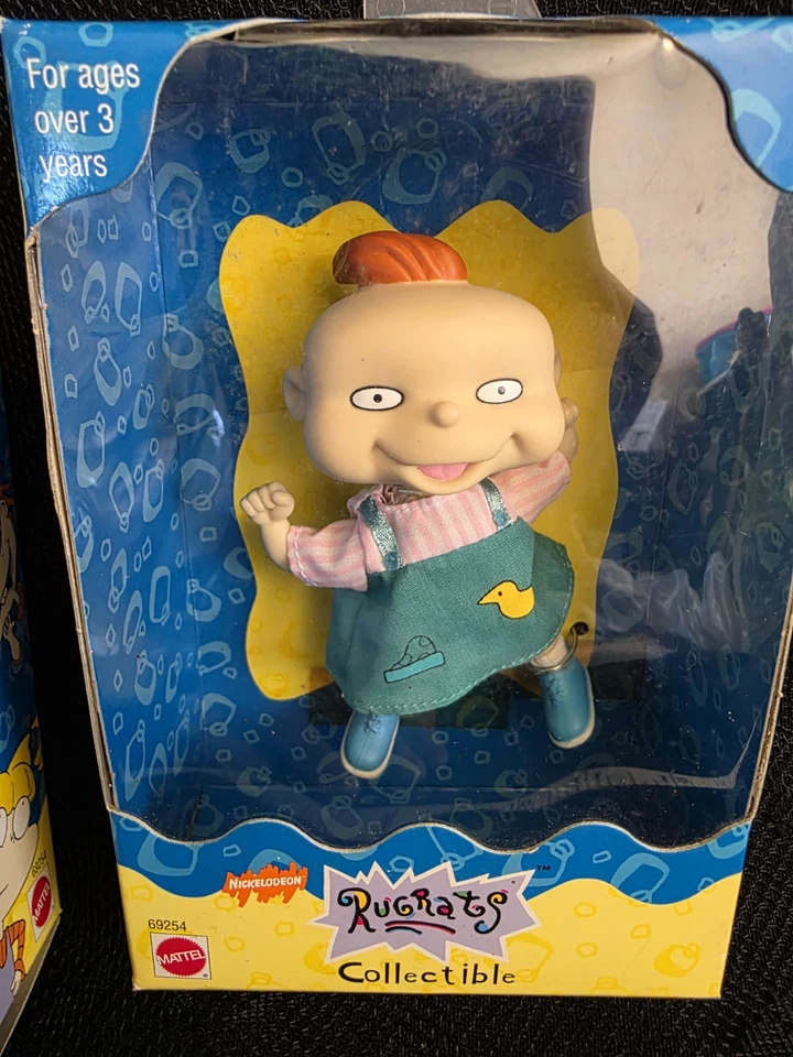 Juego de 2 alfombras vintage ratas coleccionables Angélica y Phil Foto 3 de 4