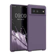 Case with Google Pixel 6 Case - TPU Silicone Cover with Soft Finish - Pale Iris
