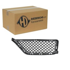 DIEDERICHS BLENDE SCHWARZ STOßSTANGE LINKS passend für BMW X1 | 1265147