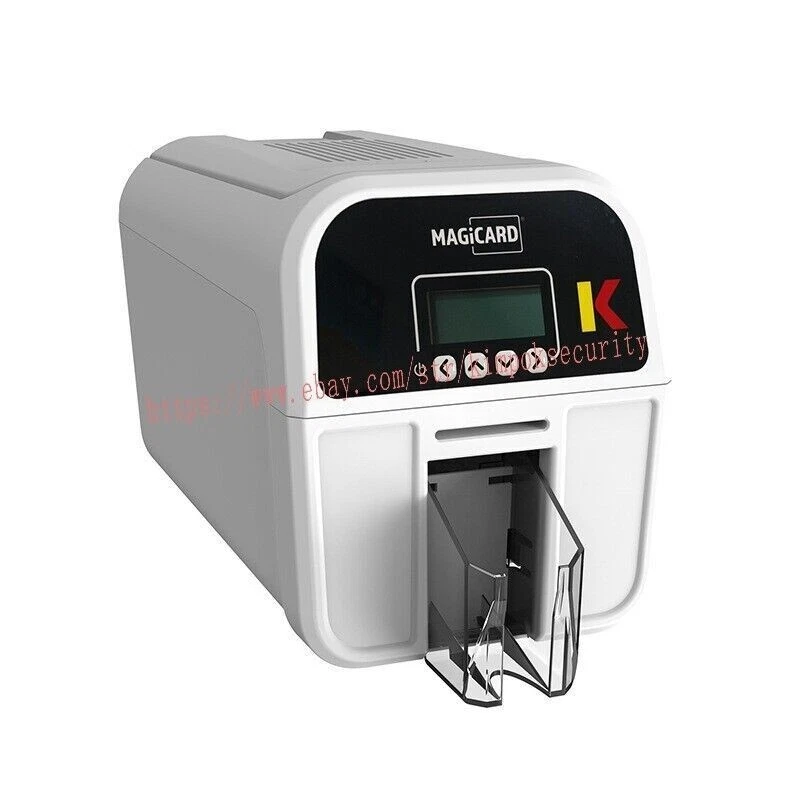 Magicard K Dual Sided Color ID Card Printer USB Ethernet with Power Supply - Image 4 of 4