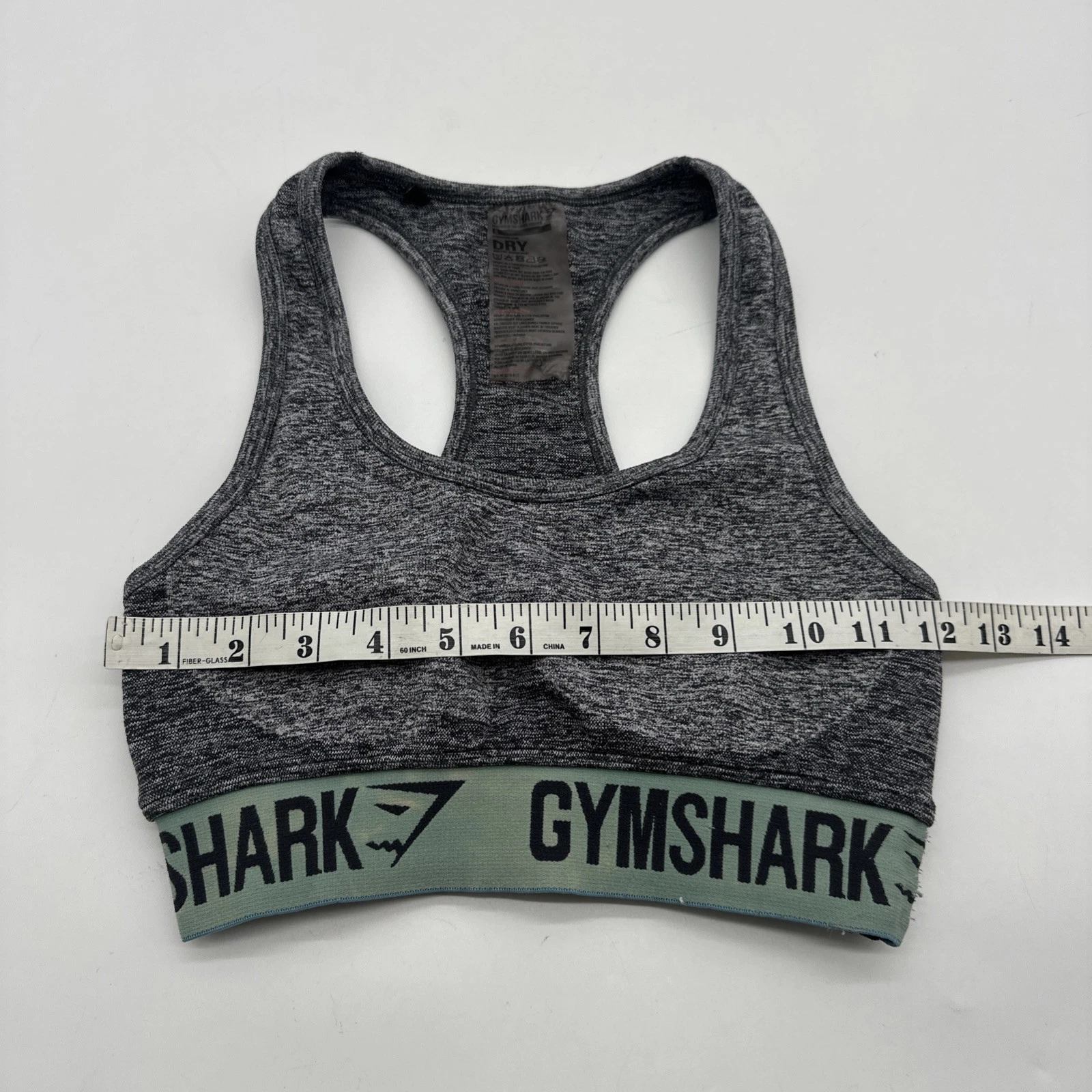 gymshark dry sport logo tank-bra