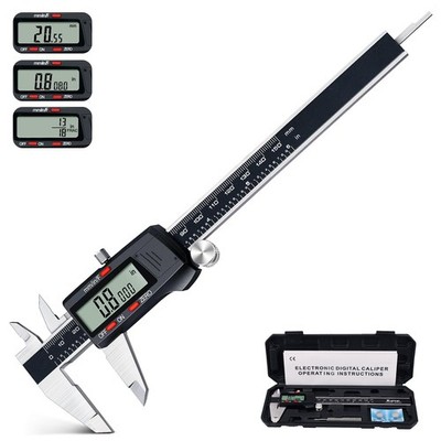 Kynup 150mm Digitaler Messschieber - Edelstahl Elektronischer Messschieber mit...
