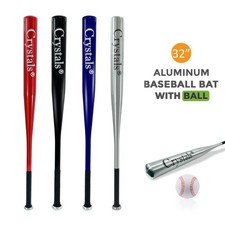 32" Heavy Duty Aluminium Baseball Bat Stick Sport Training Practice & Baseball