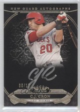2015 Topps Tier One New Guard Auto Silver Ink 6/10 CJ Cron #NGA-CCN Auto 0v1