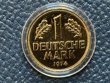 Old Collectors Medal 1 German Mark 1974 (020426)58