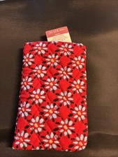 Vera Bradley Venetian Flowers Soft Double Eyeglass Case New