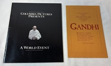1982 GANDHI press book and screening program