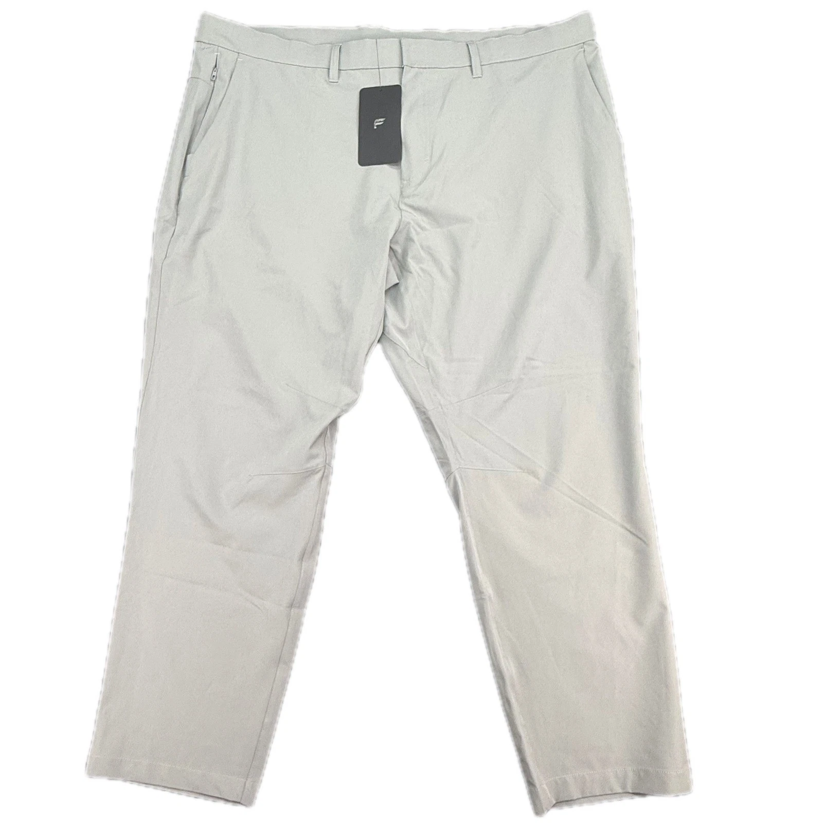 Fabletics The Only Pant Mens 42x30 Gray 4-Way Stretch Water Resistant Recycled