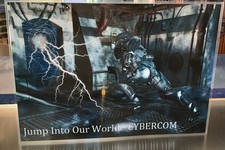 USCYBERCOM Cyber Poster, Cyberspace Command. Network Security Office/Desk Poster