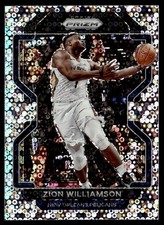 2021-22 Panini Fast Break Silver Prizm Zion Williamson New Orleans Pelicans #108