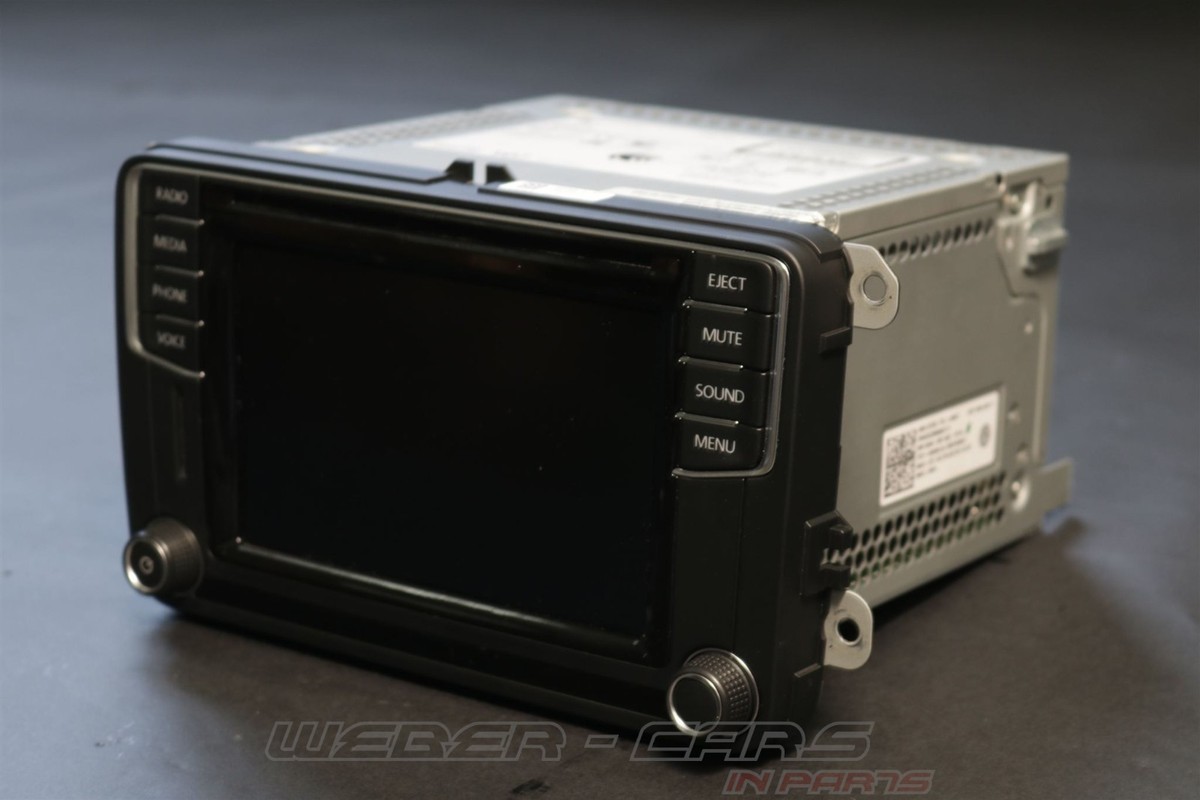 Volkswagen 5K7 035 200 D Autoradio - Schwarz for sale online | eBay