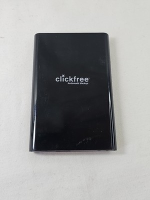 Clickfree Automatic Backup 500GB External Hard Drive Black Portable WD1053XM EUC