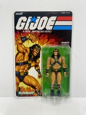 SUPER7 G.I. JOE COBRA O-RING ACTION FIGURE REACTION RAMAR GLADIATOR MOC NEW