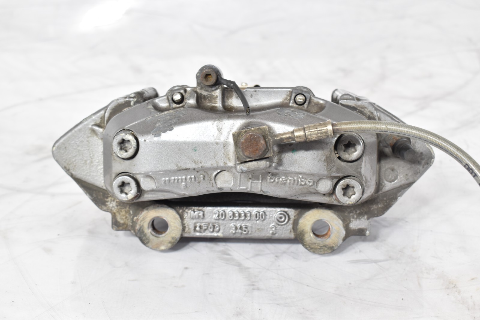 04-08 Maserati Quattroporte M139 Front Left Driver Side Brake Caliper Brembo OEM