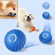 Smart Dog Toy Ball USB Electronic Interactive Pet Toy Automatic Moving Bouncing