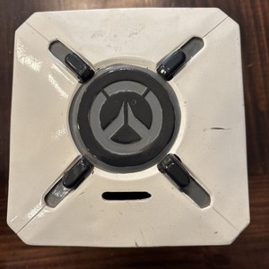 Overwatch Loot Box Coin Bank - 2017 Blizzard Surreal Entertainment-6.5" Tall #ML