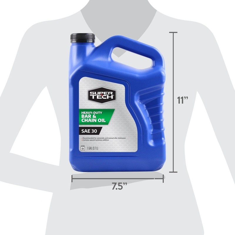SAE 30 Bar & Chain Oil 1 Gallon High Performance Lubrication Chainsaw Care New