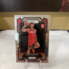 Panini Prizm 2023-24 Rookie Amen Thompson #150 Houston Rockets Basketball Card