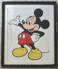Walt Disney Productions Mickey Mouse Framed Print Disney Wall Art