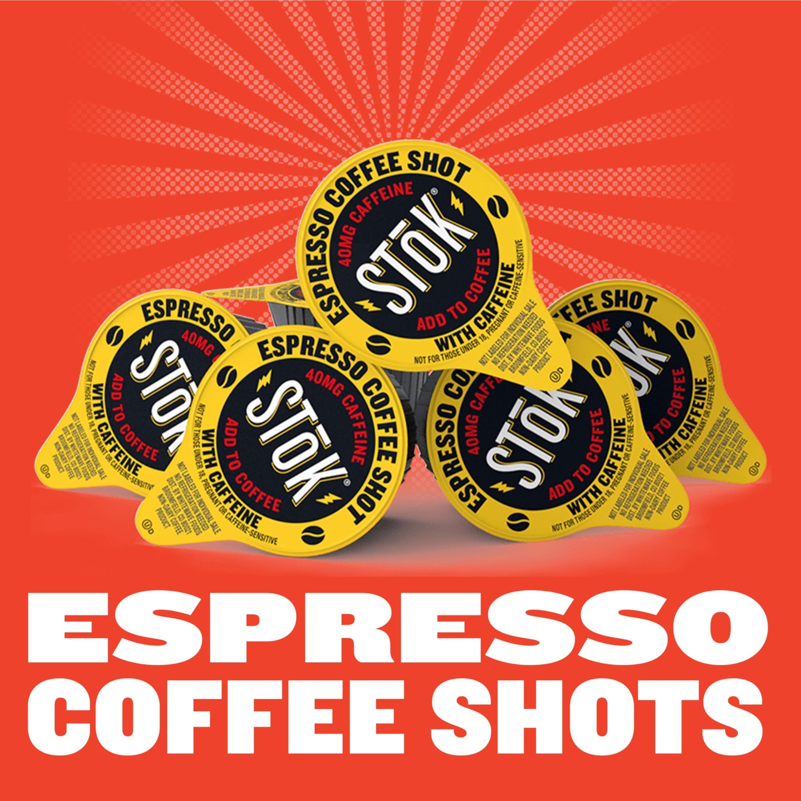 Cold Brew Espresso Coffee Shots, Unsweetened, 0.43 Fl Oz (Pack of 264)