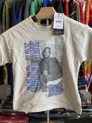 Ice Cube T-shirt Kids Sz 3 On Kids Collab ''Check Yo Self'' New With Tags