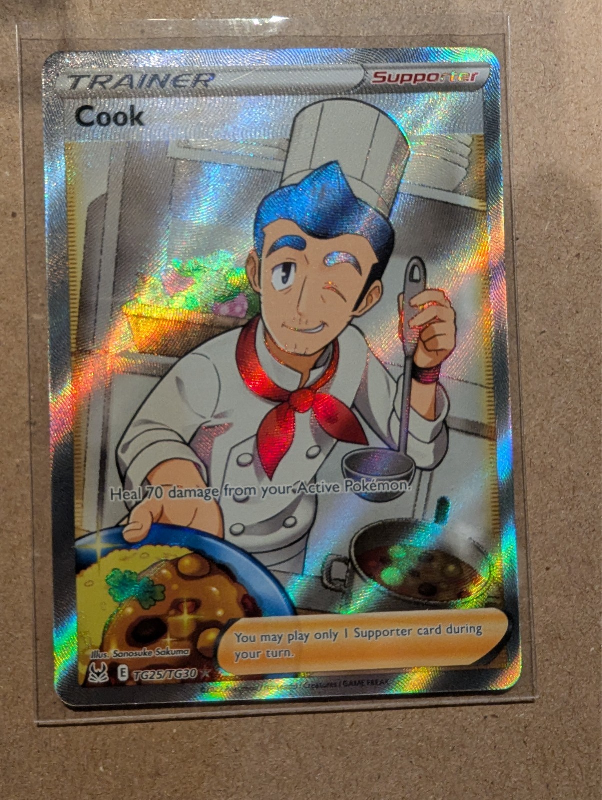 Cook Ultra Rare SWSH11: Lost Origin Trainer Gallery TG25/TG30 NM