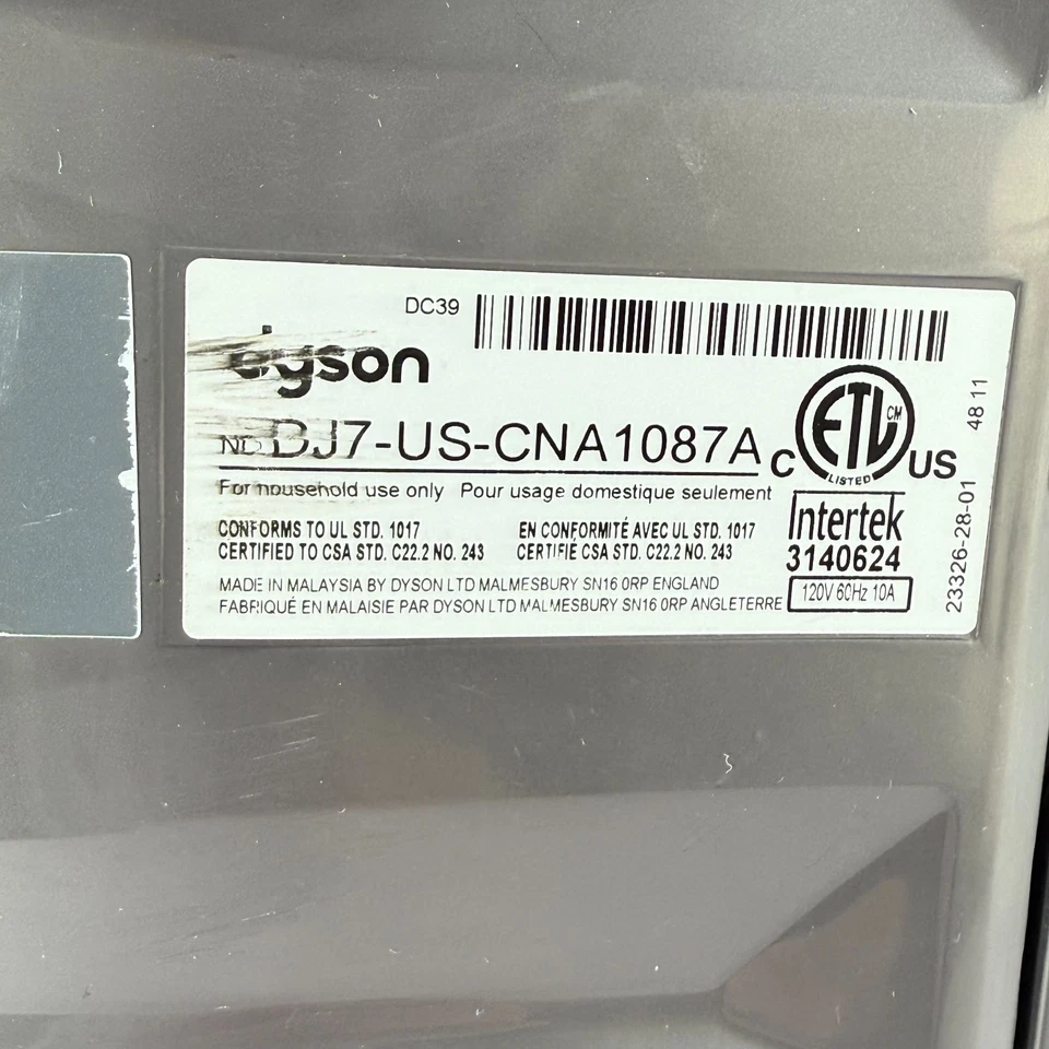 Aspiradora Dyson DC39 Big Ball Motor Gris Retráctil Cable Ruedas Sin Bolsa Foto 4 de 4
